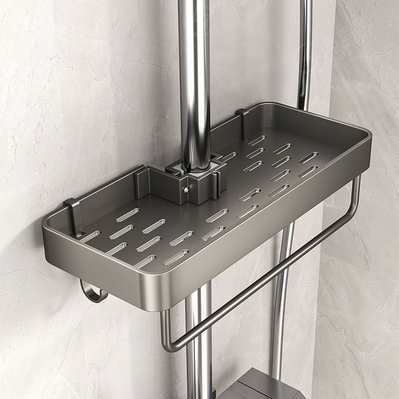 Home Bathroom Equipment - Shower Shelf Shower Organiser Aluminum Bathroom