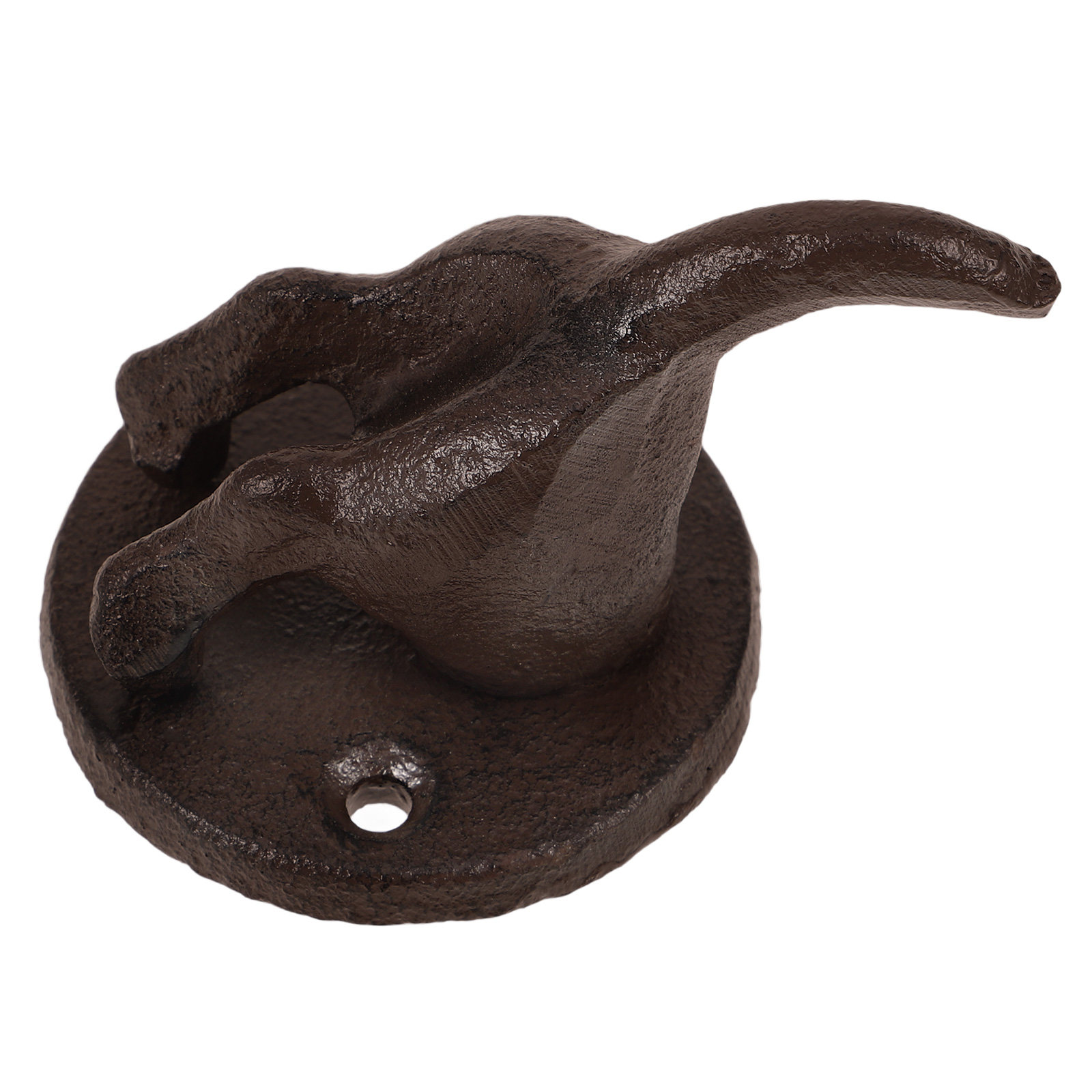 Home Bathroom Key - Cast Iron Vintage Dog Butt Wall