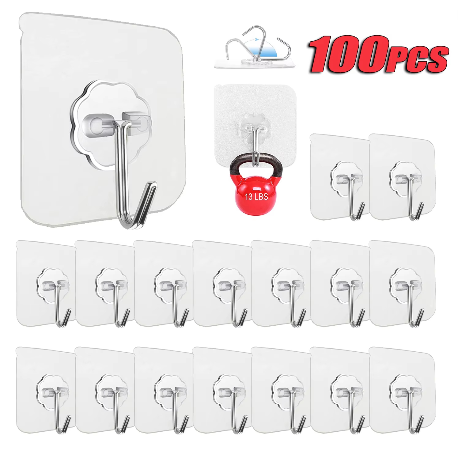 Home Bathroom Key - Transparent Stainless Steel Heavy Duty Self