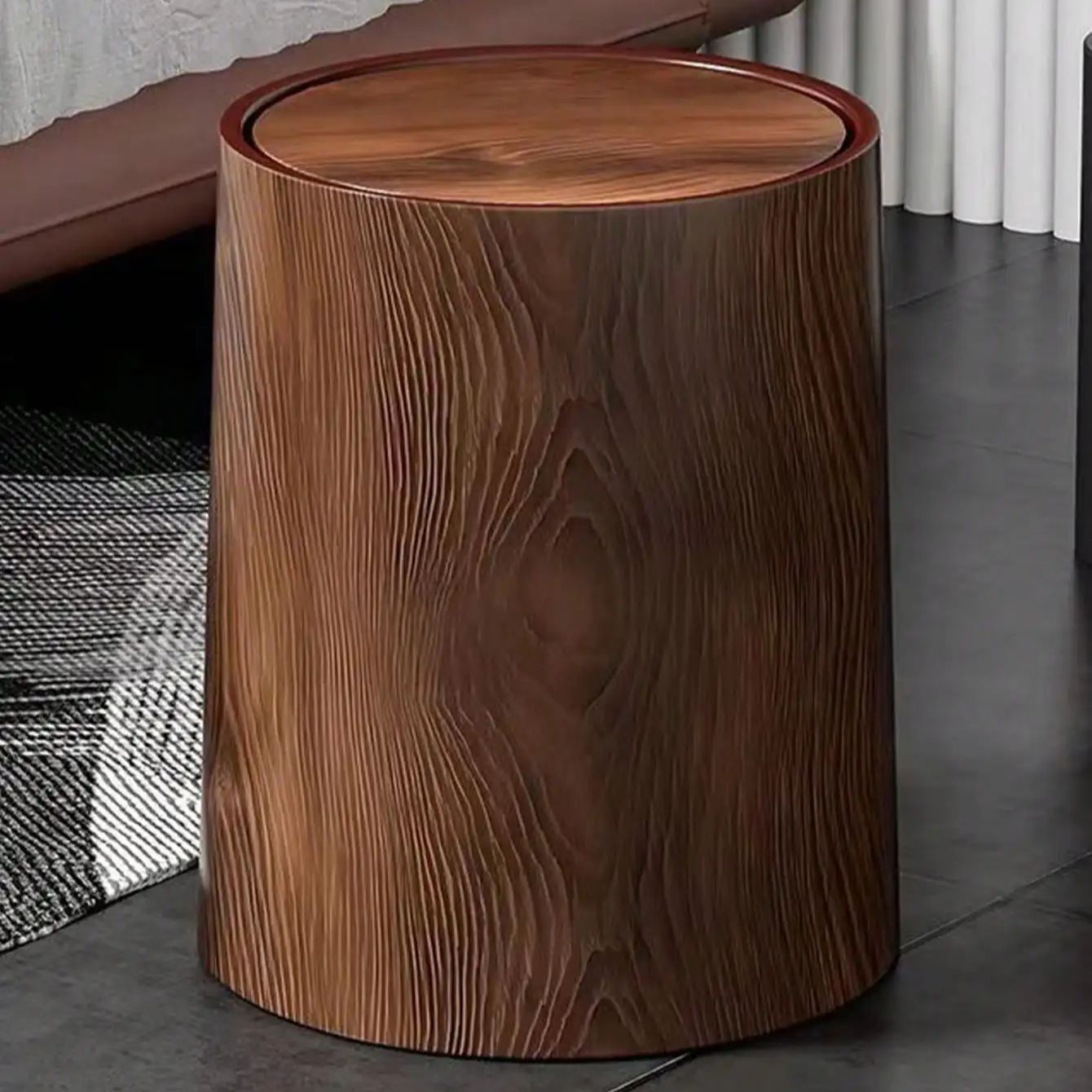 Retro Pp Plastics Wastebasket  - đánh giá và giá Home Bathroom Trash Can