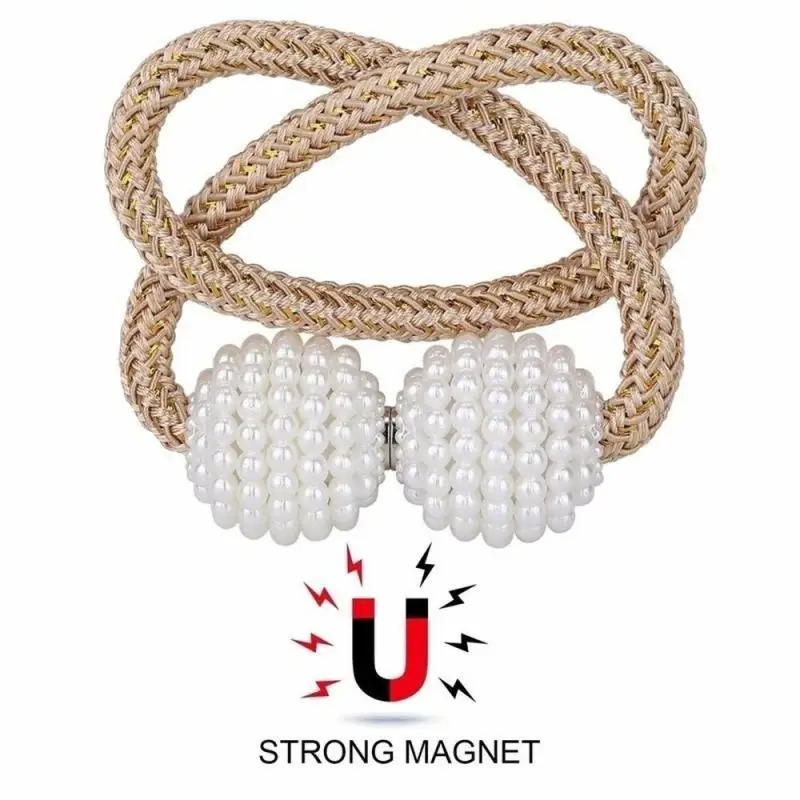 1/2PCS Pearl Magnetic Curtain  - đánh giá và giá Home Bathroom Equipment