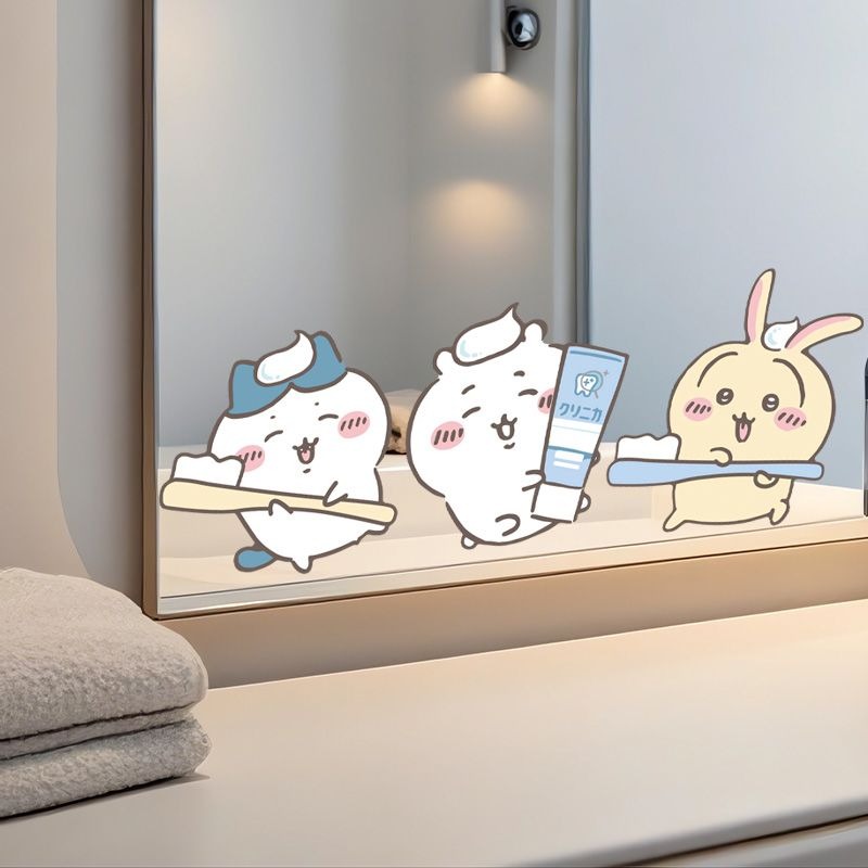 Hot Chiikawa Mirror Stickers S - đánh giá và giá Home Bathroom Movie