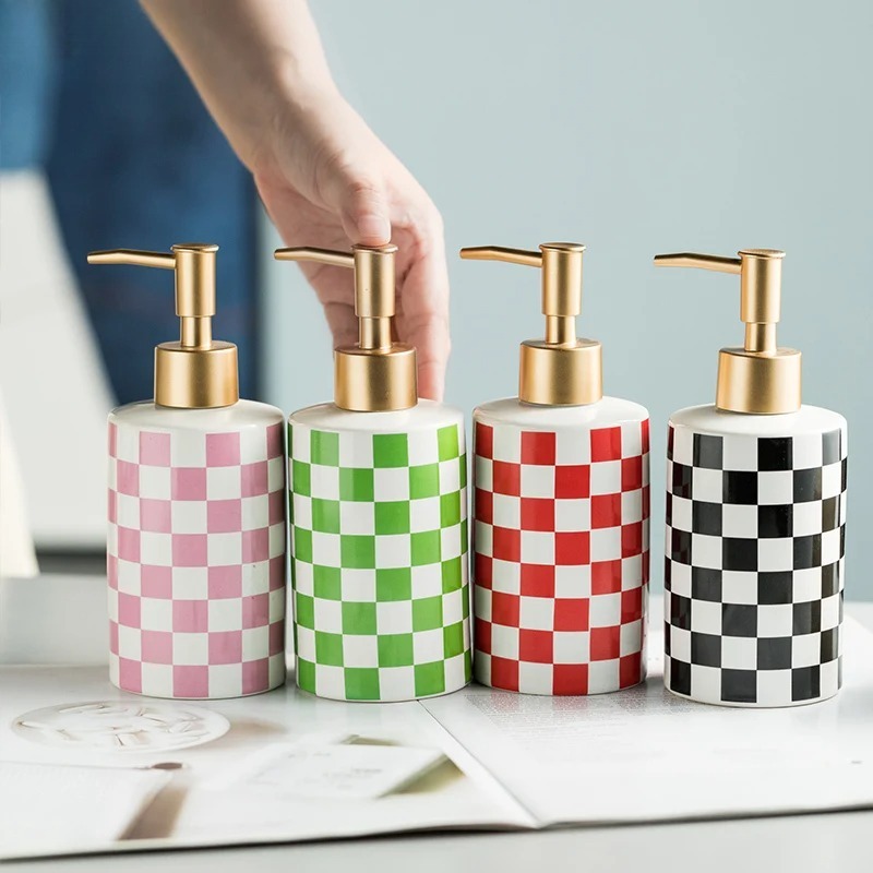 Creative Ceramic Soap Dispense - đánh giá và giá Home Bathroom Pressure Pump