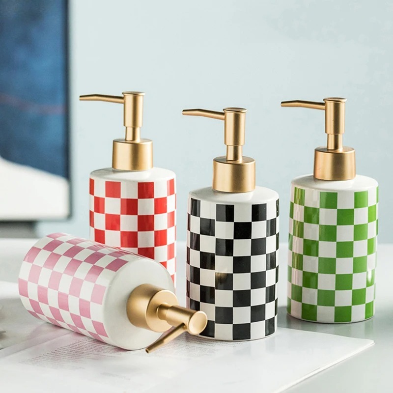 Creative Ceramic Soap Dispense - đánh giá và giá Home Bathroom Pressure Pump