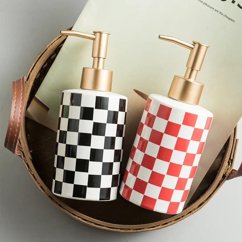 Creative Ceramic Soap Dispense - đánh giá và giá Home Bathroom Pressure Pump