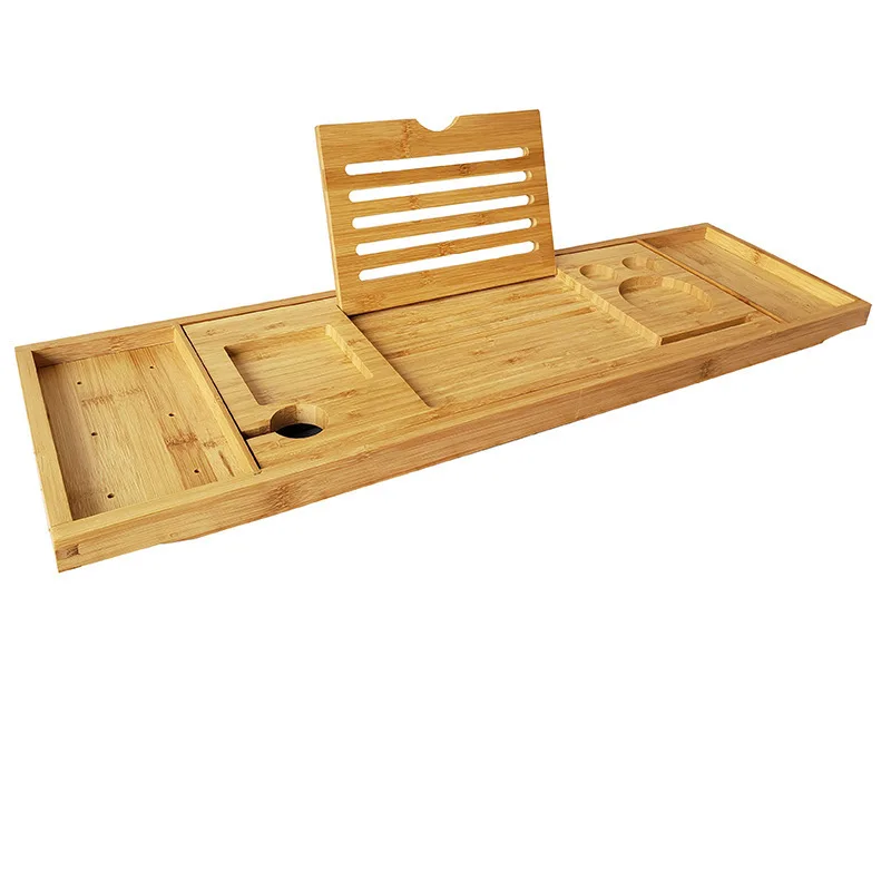 Extendable Spa Bathtub Bamboo  - đánh giá và giá Bath Caddy Tray