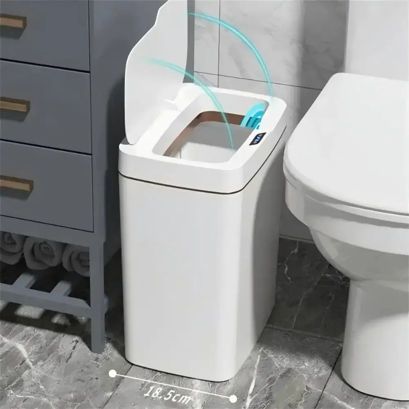 New Arrival Touchless USB Rech - đánh giá và giá Home Bathroom Trash Can