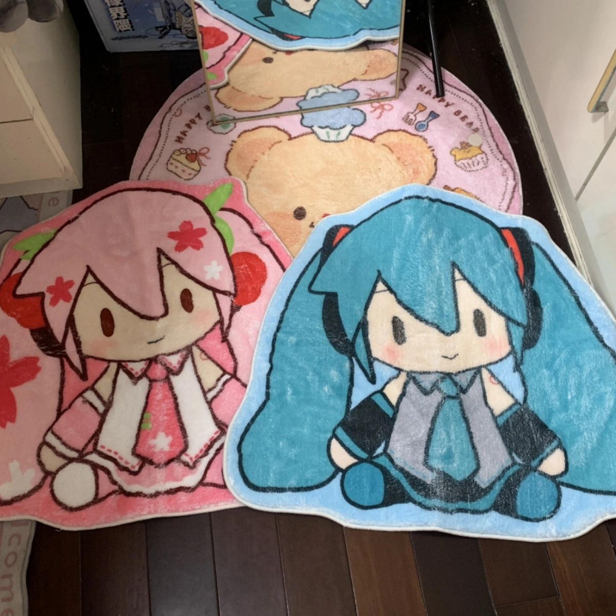 Kawaii Hatsune Miku Rug Anime  - đánh giá và giá Home Goods Bathroom Accessories