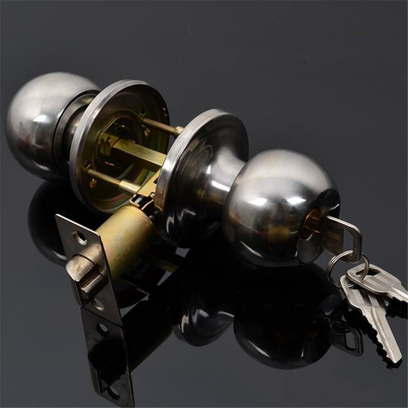 Round Ball Privacy Door Knob B - đánh giá và giá Home Bathroom Key