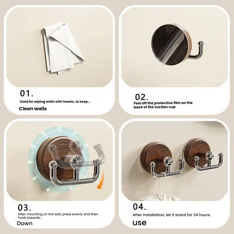 Home Storage Wood Grain Suctio - đánh giá và giá Home Bathroom Key