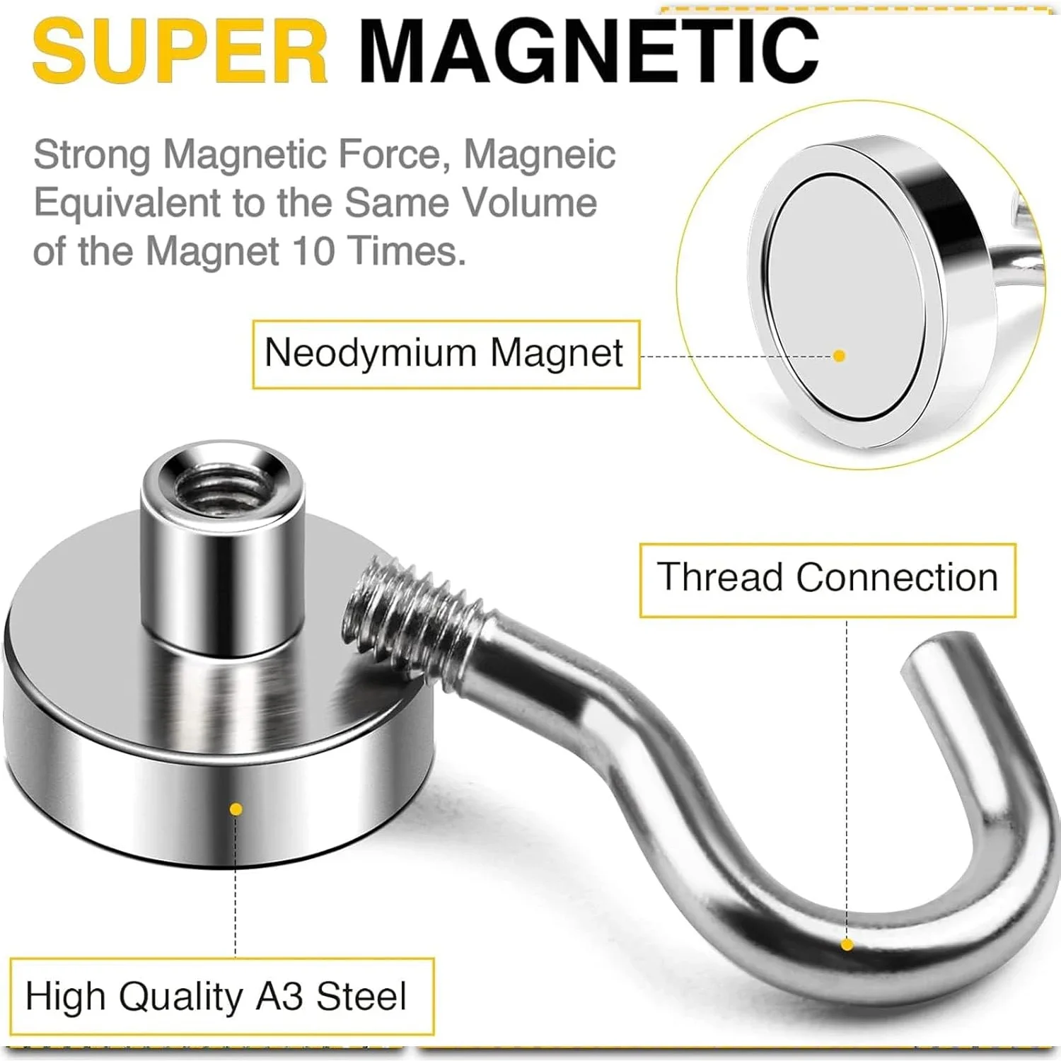 20PCS Metal Strong Magnetic Ho - đánh giá và giá Home Bathroom Key