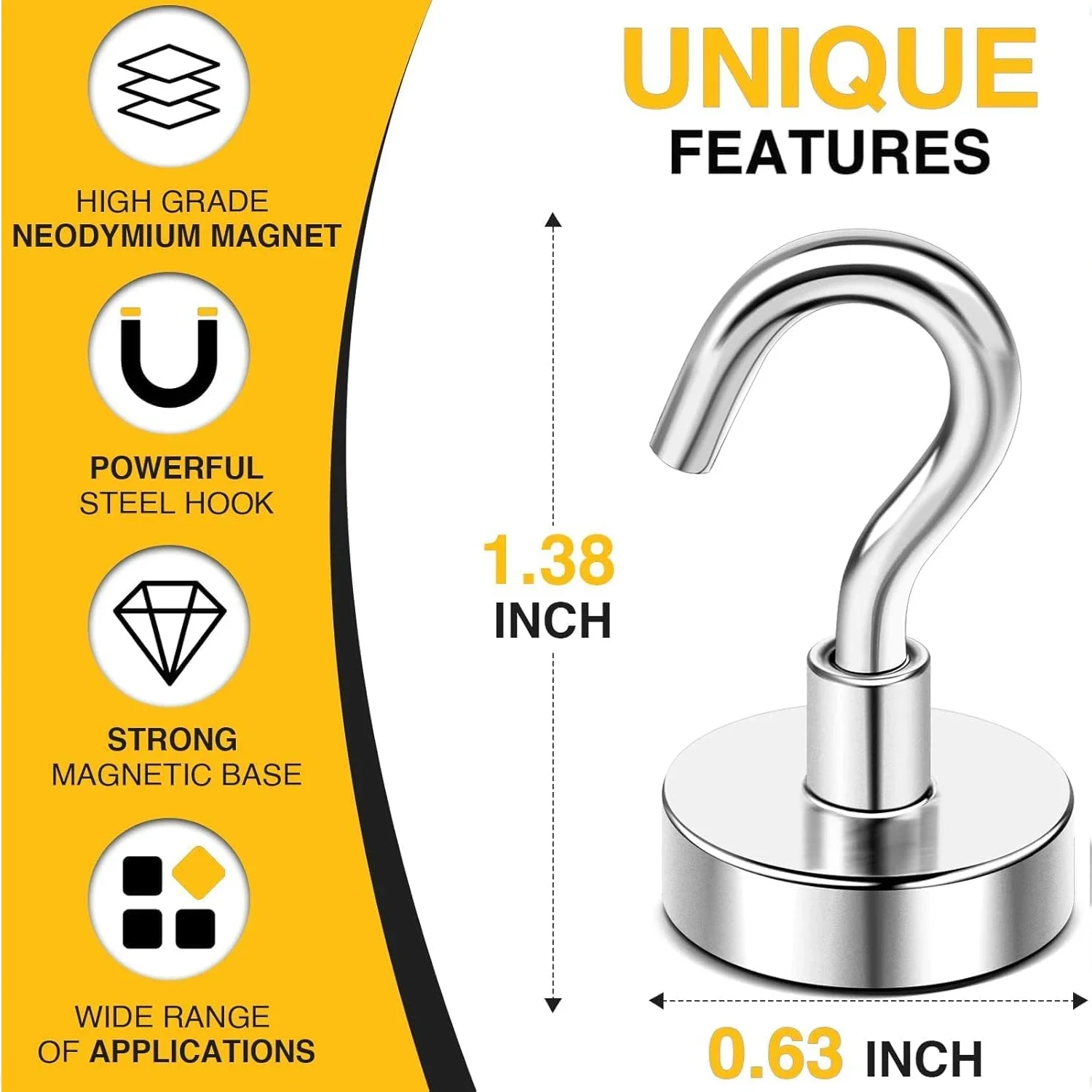 20PCS Metal Strong Magnetic Ho - đánh giá và giá Home Bathroom Key