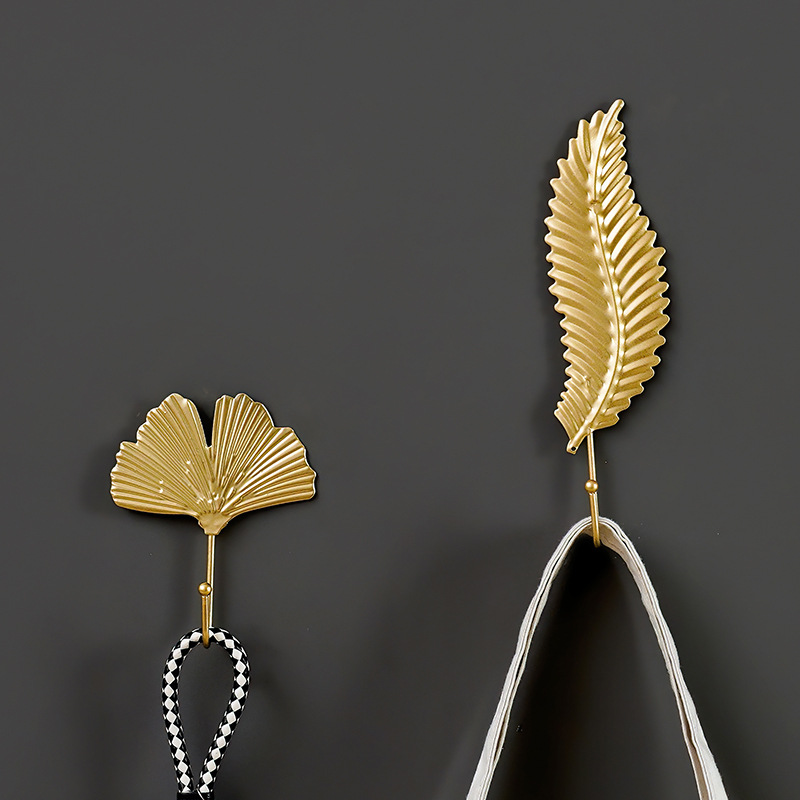 Nordic Wrought Iron Leaf Hook  - đánh giá và giá Home Bathroom Key