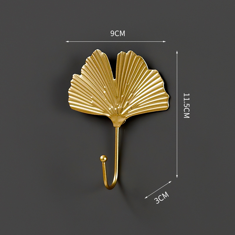 Nordic Wrought Iron Leaf Hook  - đánh giá và giá Home Bathroom Key
