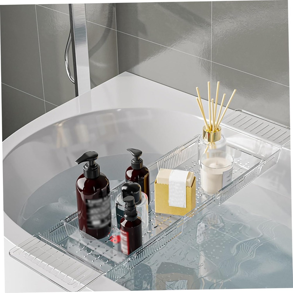 New Adjustable Bathtub Caddy T - đánh giá và giá Bath Caddy Tray