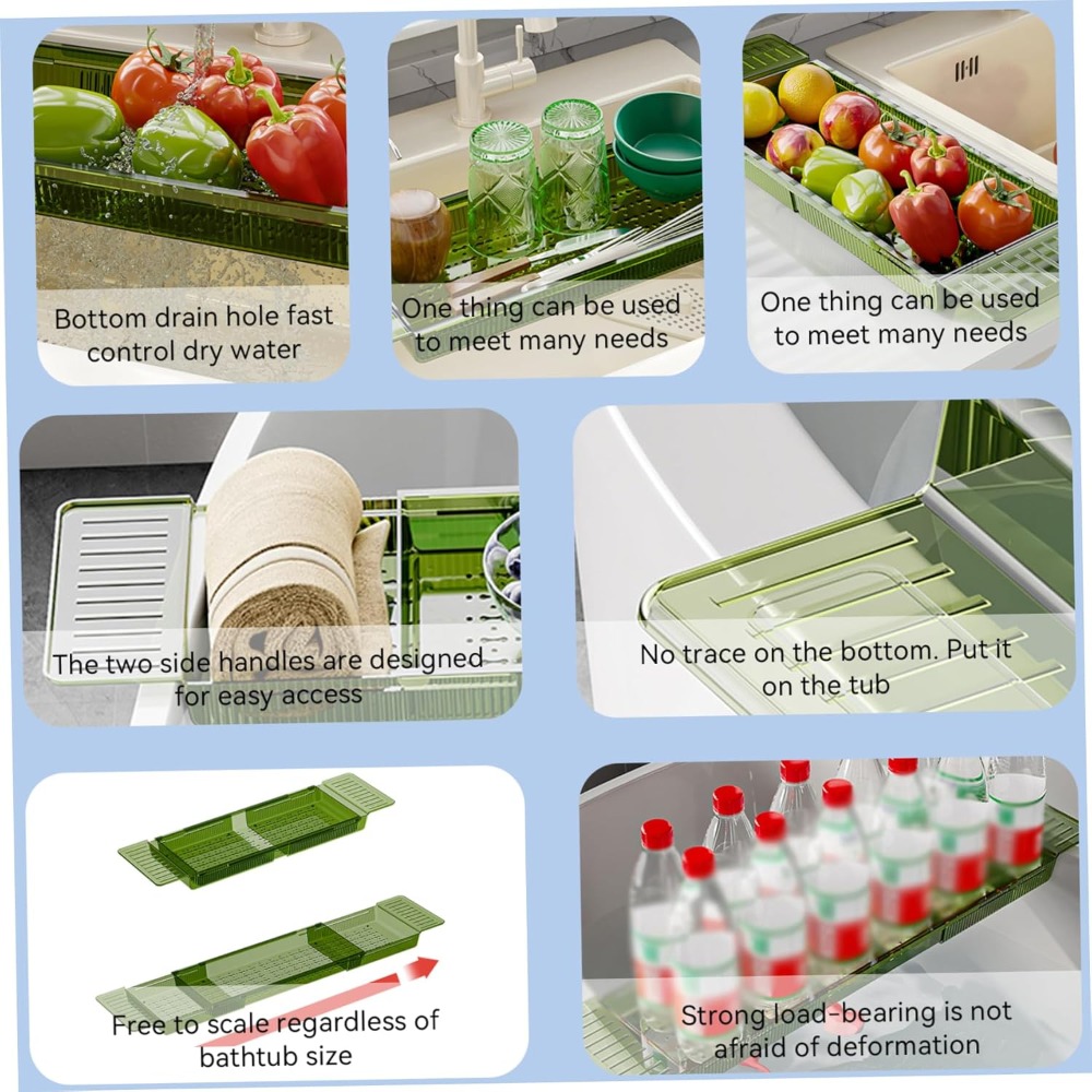 New Adjustable Bathtub Caddy T - đánh giá và giá Bath Caddy Tray