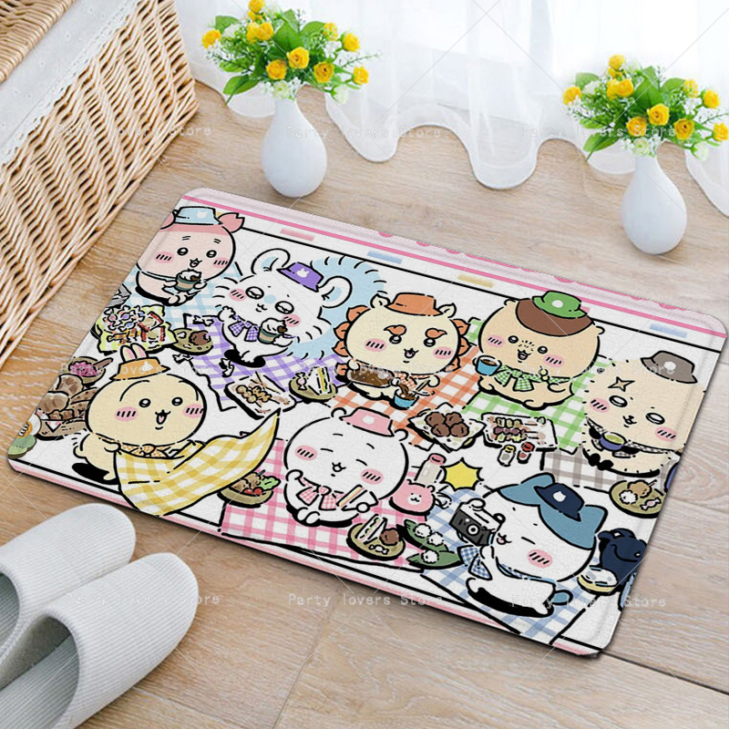 Anime Chiikawas Flannel Carpet - đánh giá và giá Home Bathroom Rugs