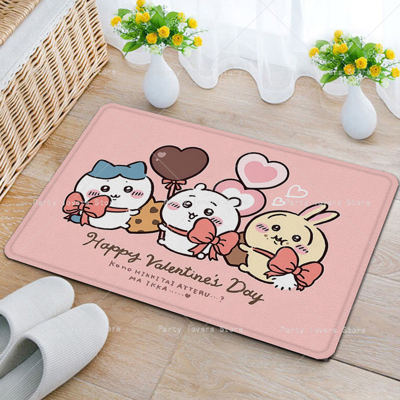 Anime Chiikawas Flannel Carpet - đánh giá và giá Home Bathroom Rugs