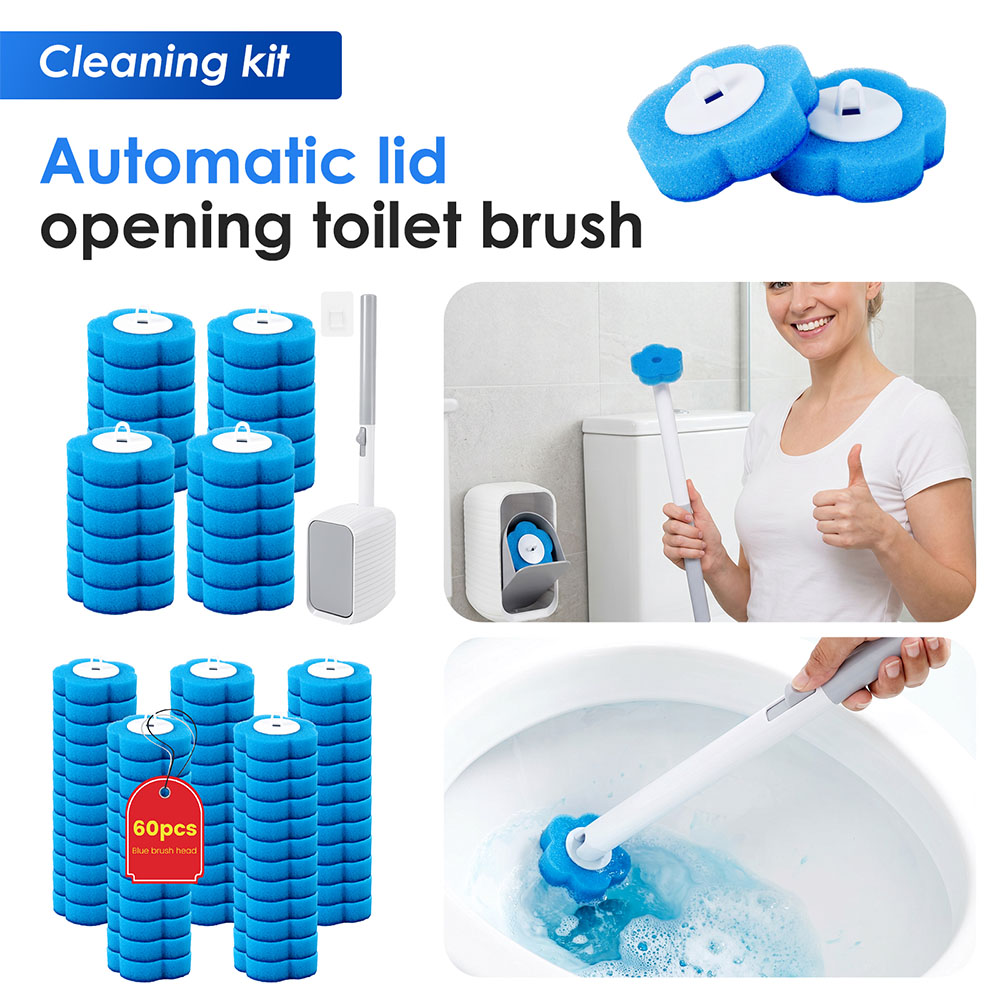 New Toilet Brush & Holder Set  - đánh giá và giá Home Bathroom Equipment
