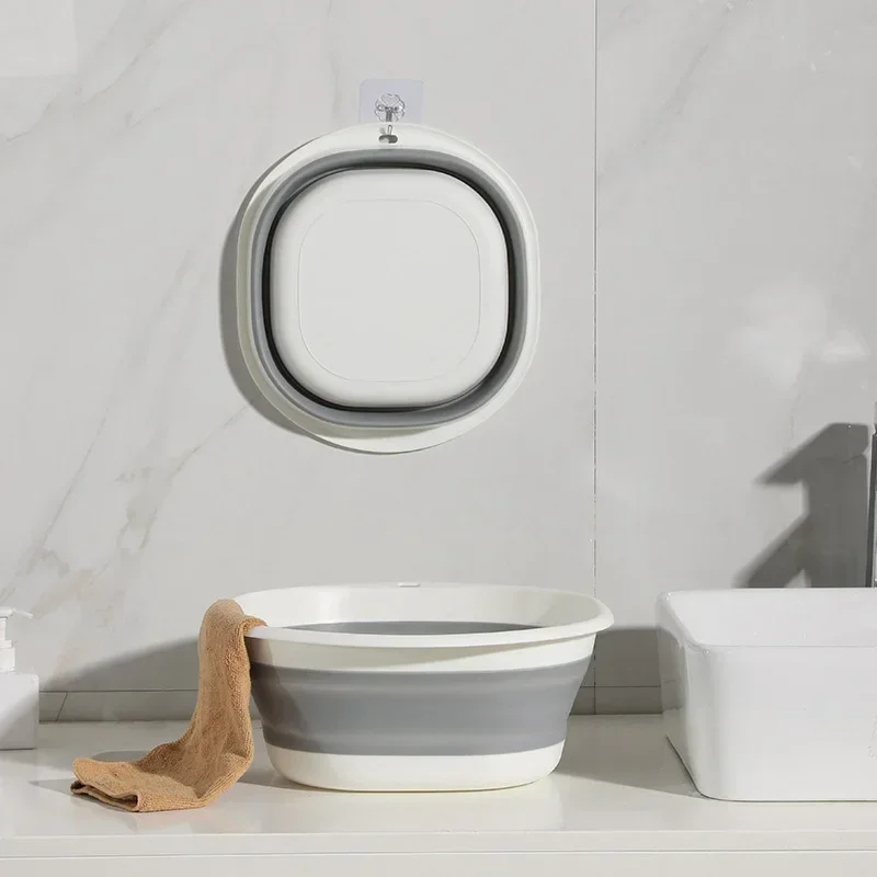 Plastic Folding Wash Basin, Po - đánh giá và giá Home Bathroom Tub