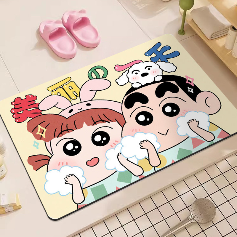 Crayon Shin-Chan Cartoon Diato - đánh giá và giá Home Bathroom Rugs