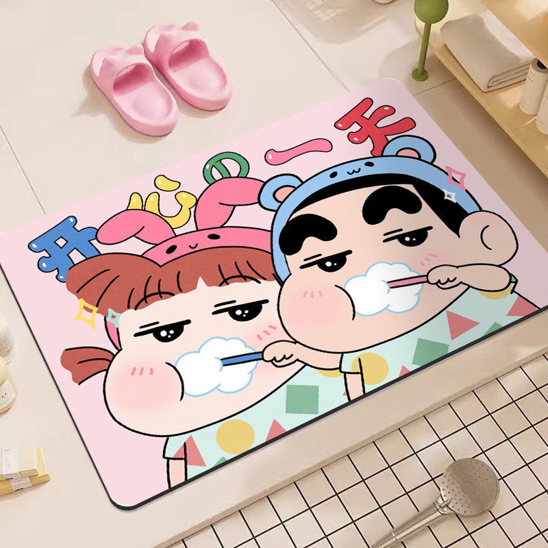 Crayon Shin-Chan Cartoon Diato - đánh giá và giá Home Bathroom Rugs