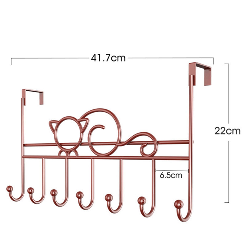 J1UL1N 7-Hook Over Door Hanger - đánh giá và giá Home Bathroom Key