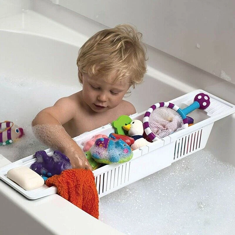 Bồn Tắm Khay Rổ Rút Đa Năng Ph - đánh giá và giá Bath Caddy Tray