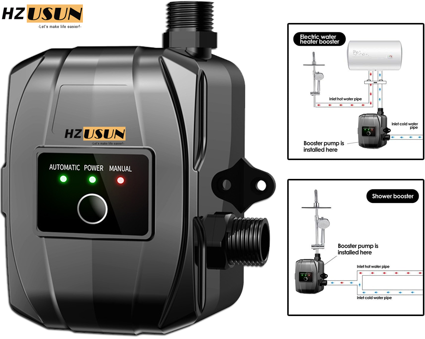 150W 24V Fully Automatic Press - đánh giá và giá Home Bathroom Pressure Pump