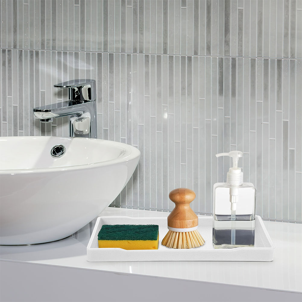 3Pcs Thickened Bathroom Vanity - đánh giá và giá Home Bathroom Organizer