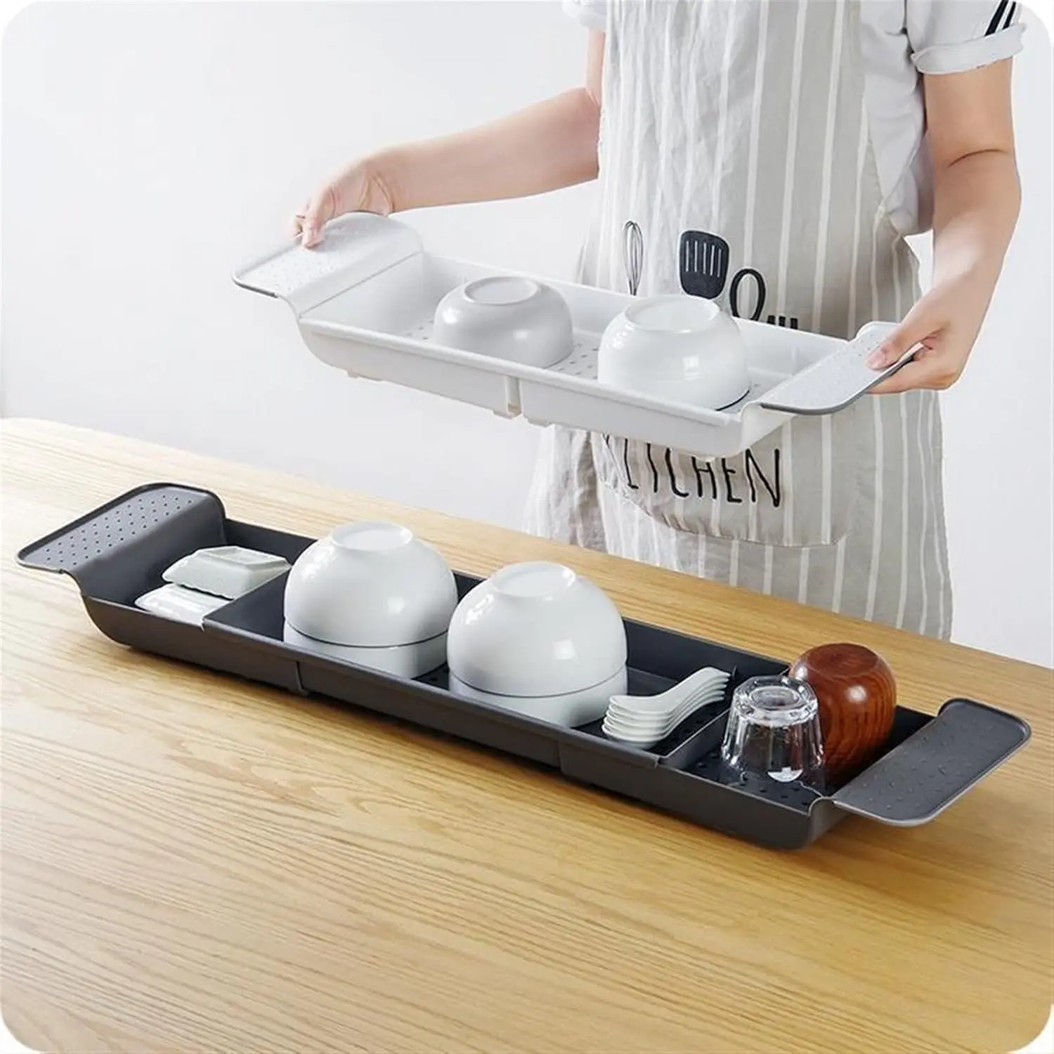 Bathtub Caddy Tray Extendable  - đánh giá và giá Bath Caddy Tray