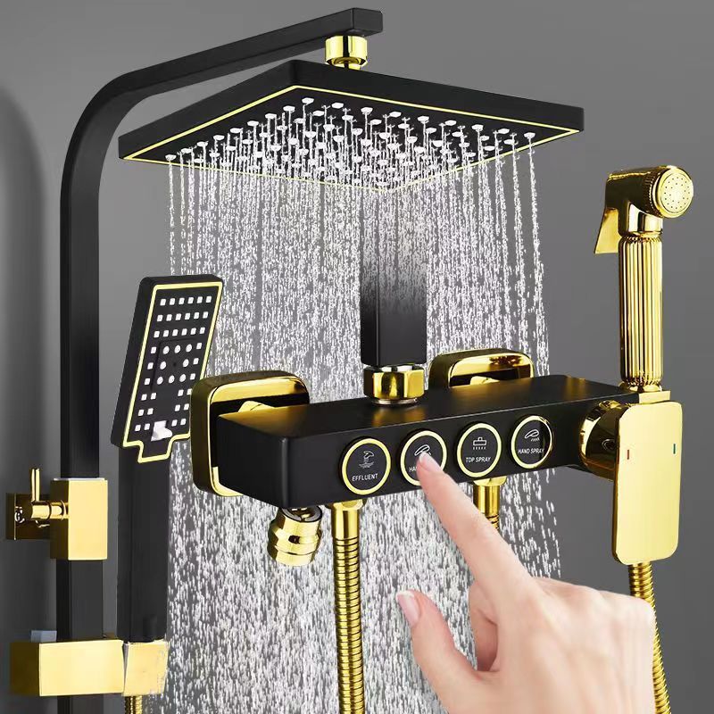 Black Gold Stainless Steel Sho - đánh giá và giá Home Bathroom Equipment