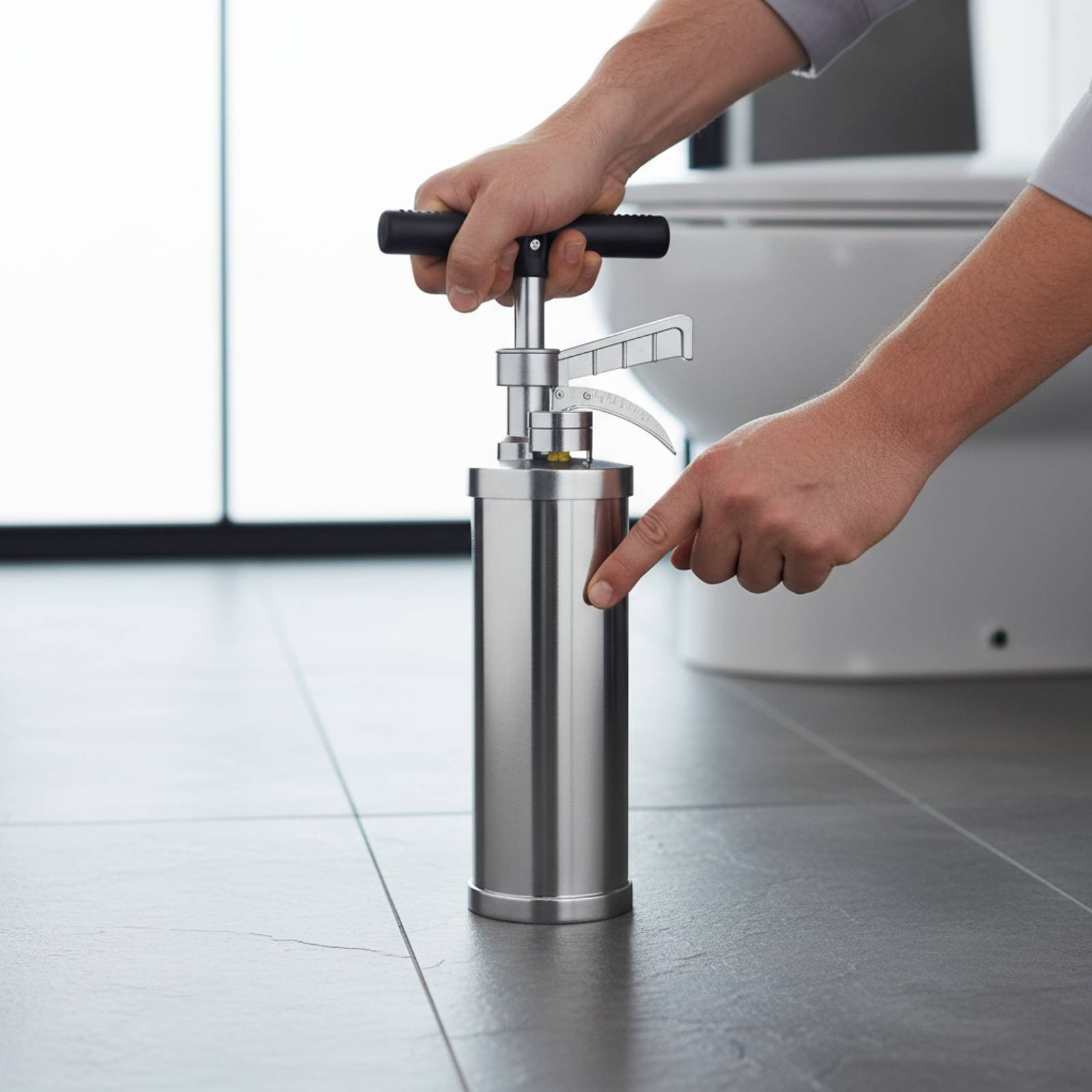 Air Pressure Drain Unclogger Q - đánh giá và giá Home Bathroom Pressure Pump