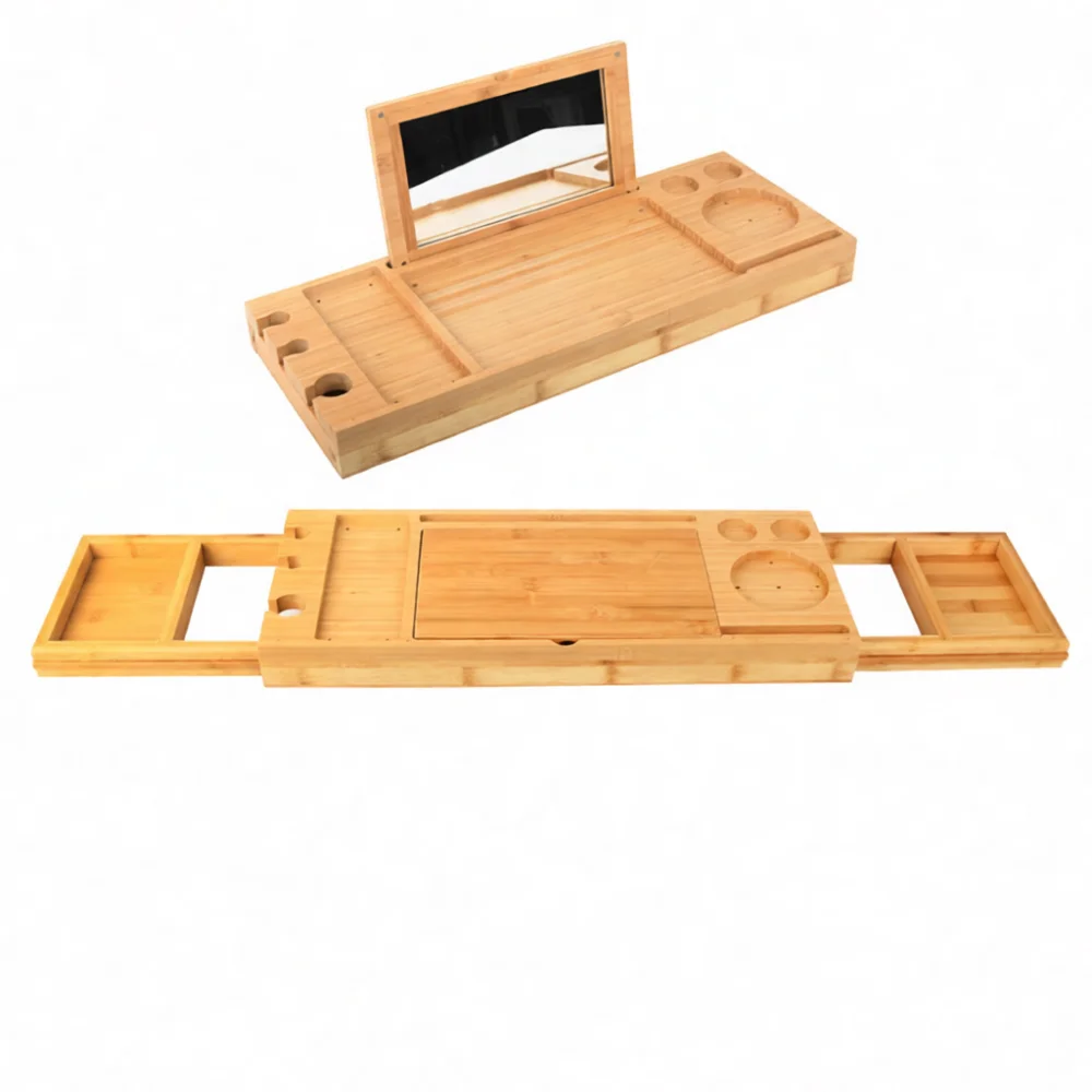 Luxury Adjustable Bathtub Cadd - đánh giá và giá Bath Caddy Tray