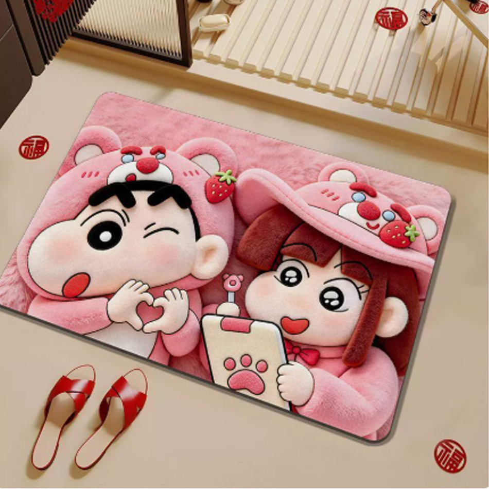 2027 Cartoon Diatomaceous Eart - đánh giá và giá Home Bathroom Movie