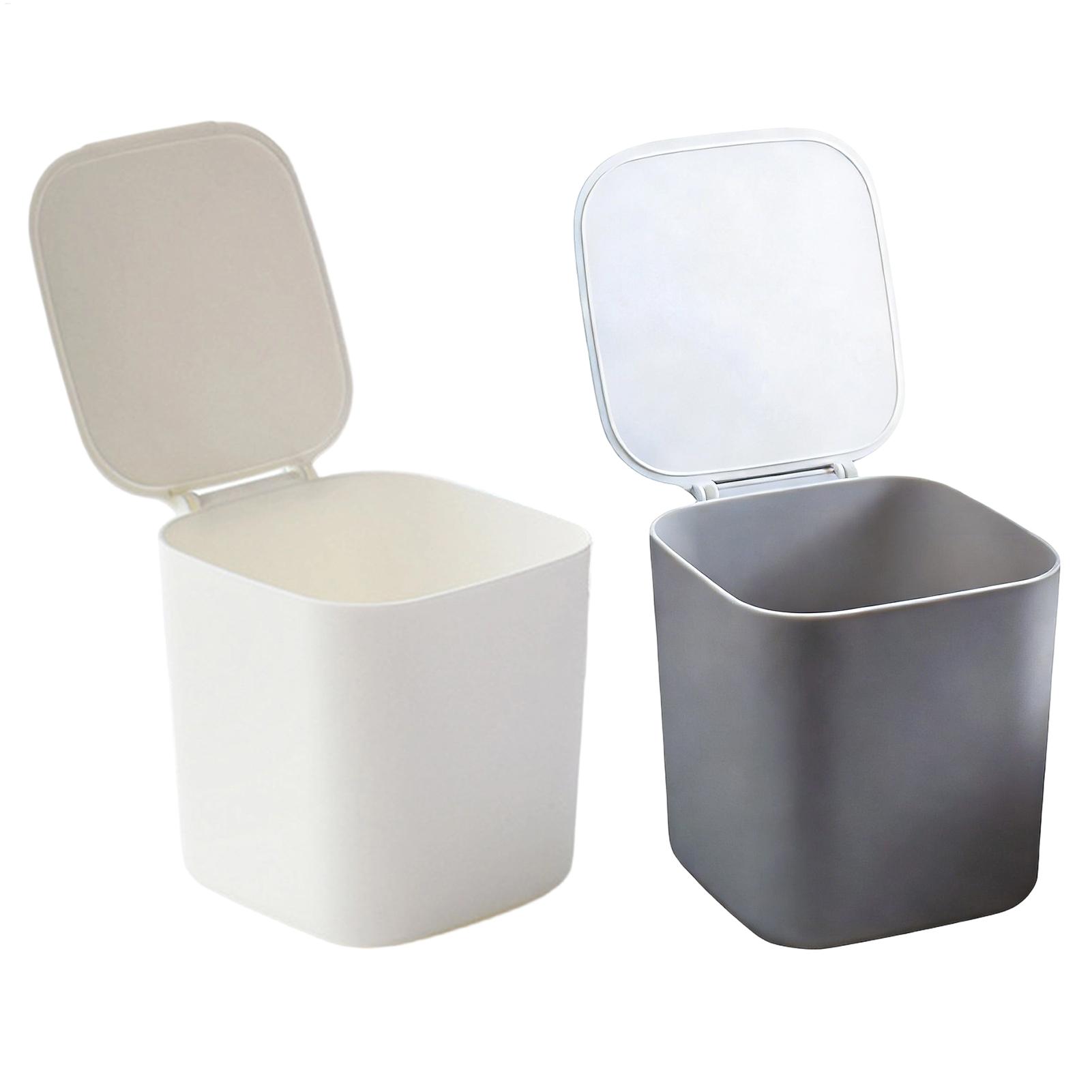 Mini Trash Can with Lid Small  - đánh giá và giá Home Bathroom Trash Can