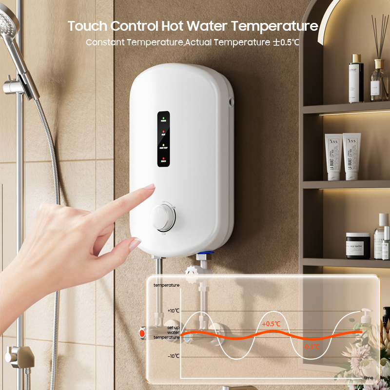 Home Smart Low Power 3.5kW 4.5 - đánh giá và giá Home Bathroom Geyser