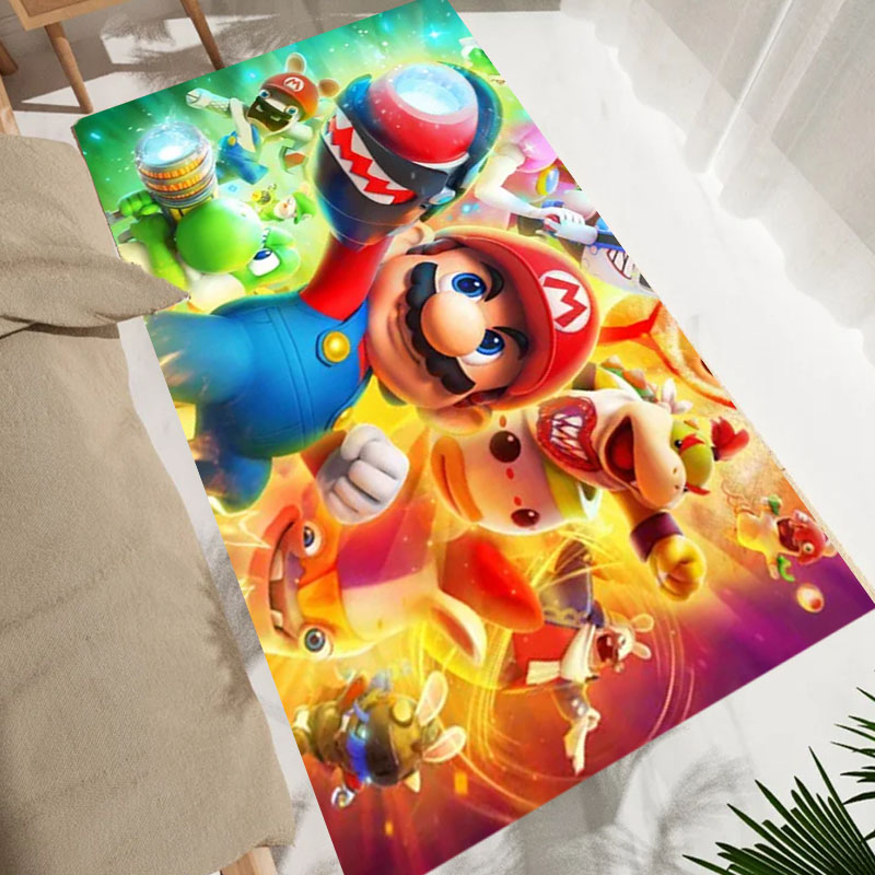 Cartoon S-Super M-Mario Bros G - đánh giá và giá Home Bathroom Rugs