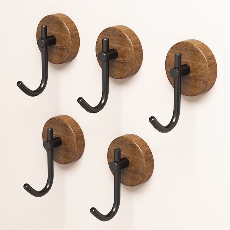 4/1pcs Wall Wood Hook Self-adh - đánh giá và giá Home Bathroom Key