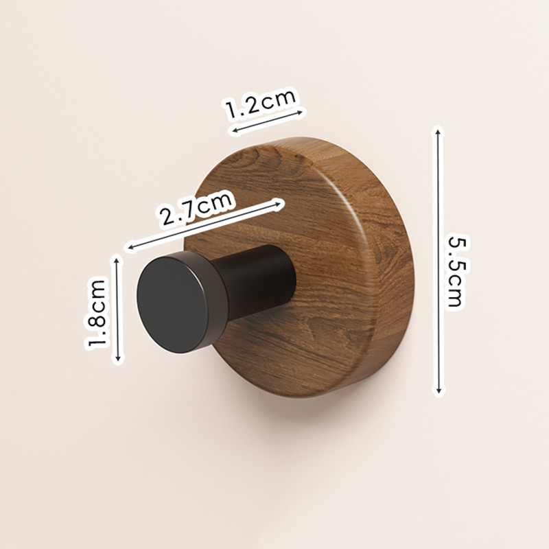 4/1pcs Wall Wood Hook Self-adh - đánh giá và giá Home Bathroom Key