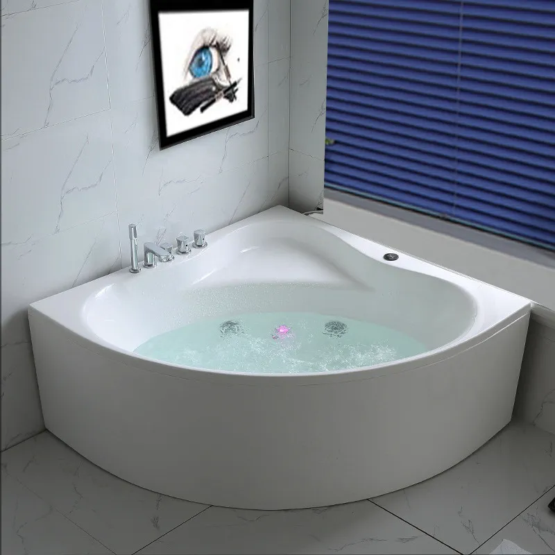 Triangle Double Acrylic Bathtu - đánh giá và giá Home Bathroom Tub