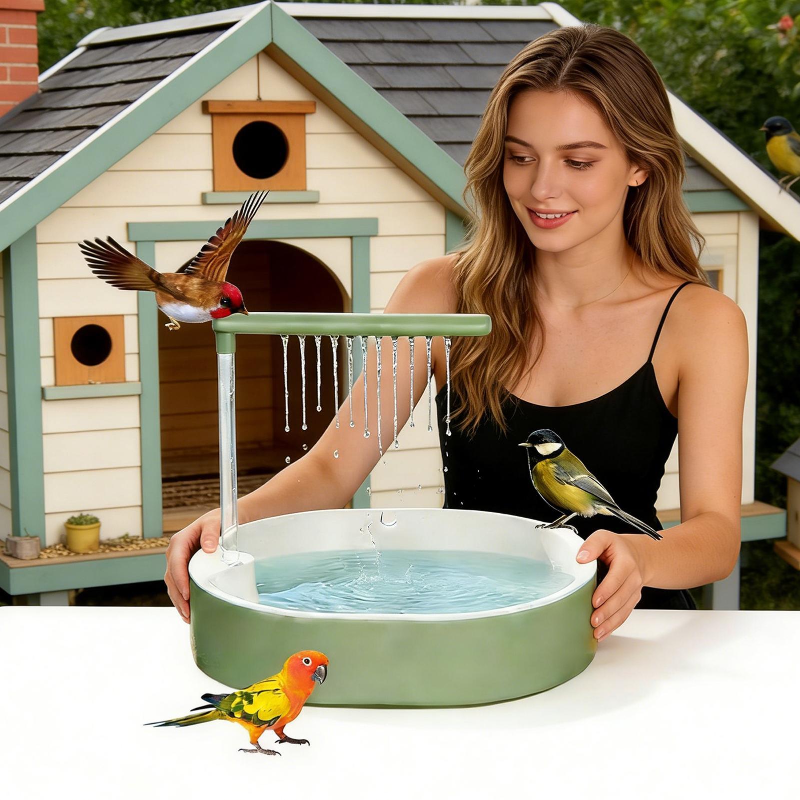 Parrot Bath Bird Cage Fountain - đánh giá và giá Home Bath