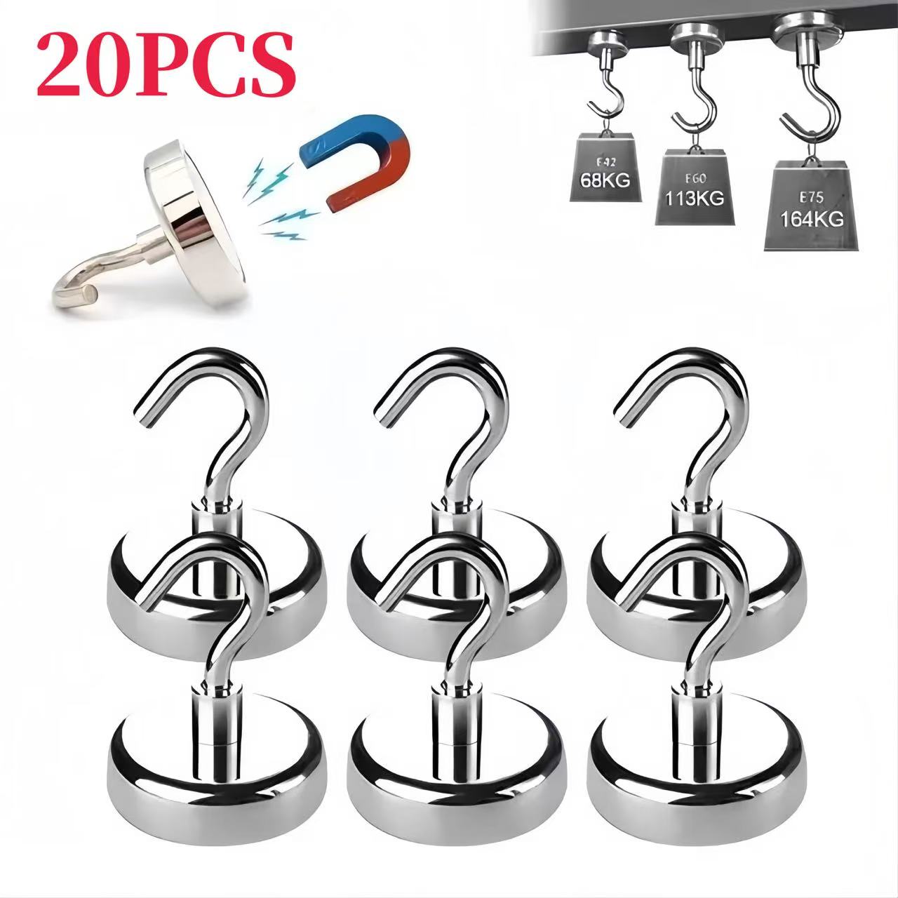 1-10-20PCS Strong Magnet Hooks - đánh giá và giá Home Bathroom Key