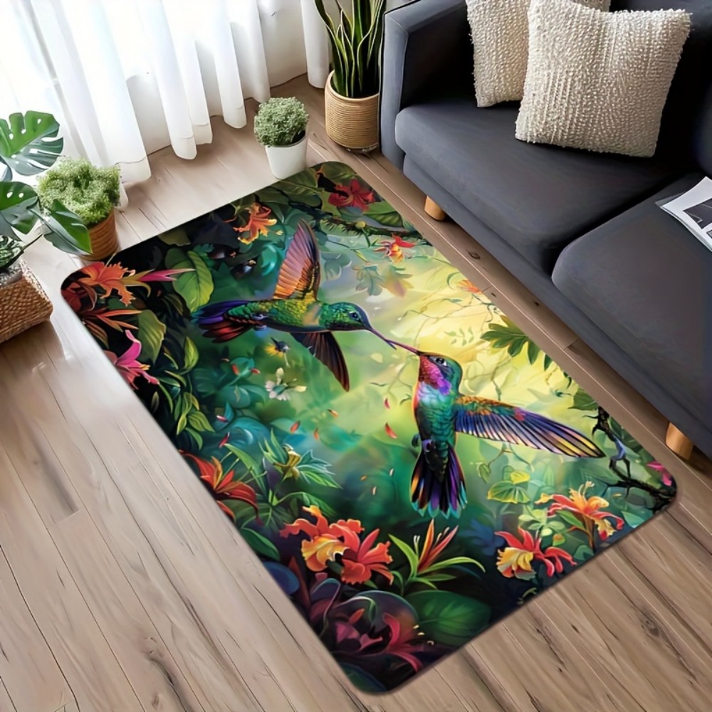 VIKAMA Spring Hummingbird Trop - đánh giá và giá Home Bathroom Rugs