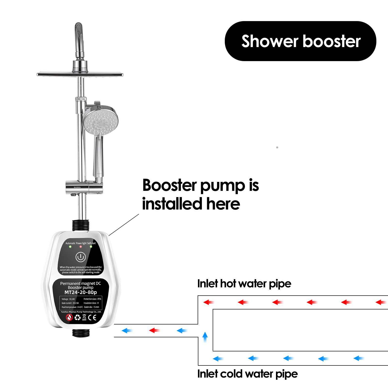 24V Water Pressure Pump Automa - đánh giá và giá Home Bathroom Pressure Pump