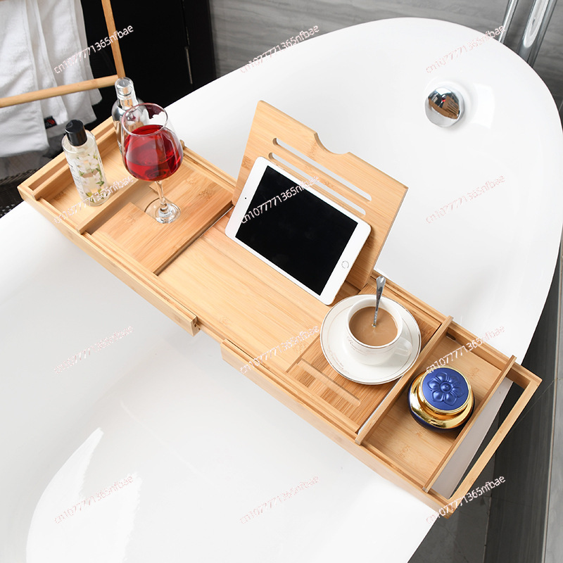 Luxury Brown Bathtub Caddy, Ex - đánh giá và giá Bath Caddy Tray
