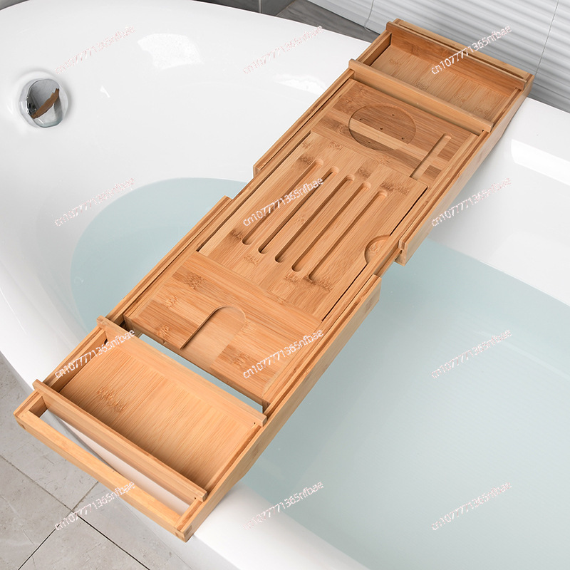 Luxury Brown Bathtub Caddy, Ex - đánh giá và giá Bath Caddy Tray
