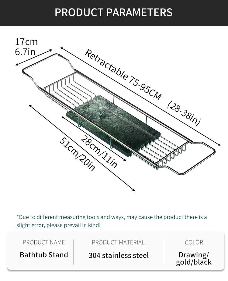 Stainless Steel Bathtub Caddy  - đánh giá và giá Bath Caddy Tray