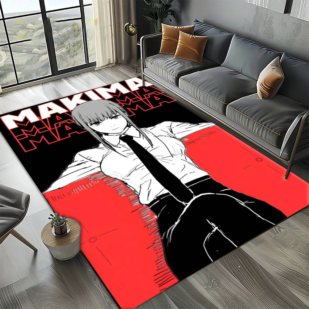 C-Chainsaw Man M-Makima Popula - đánh giá và giá Home Bathroom Rugs