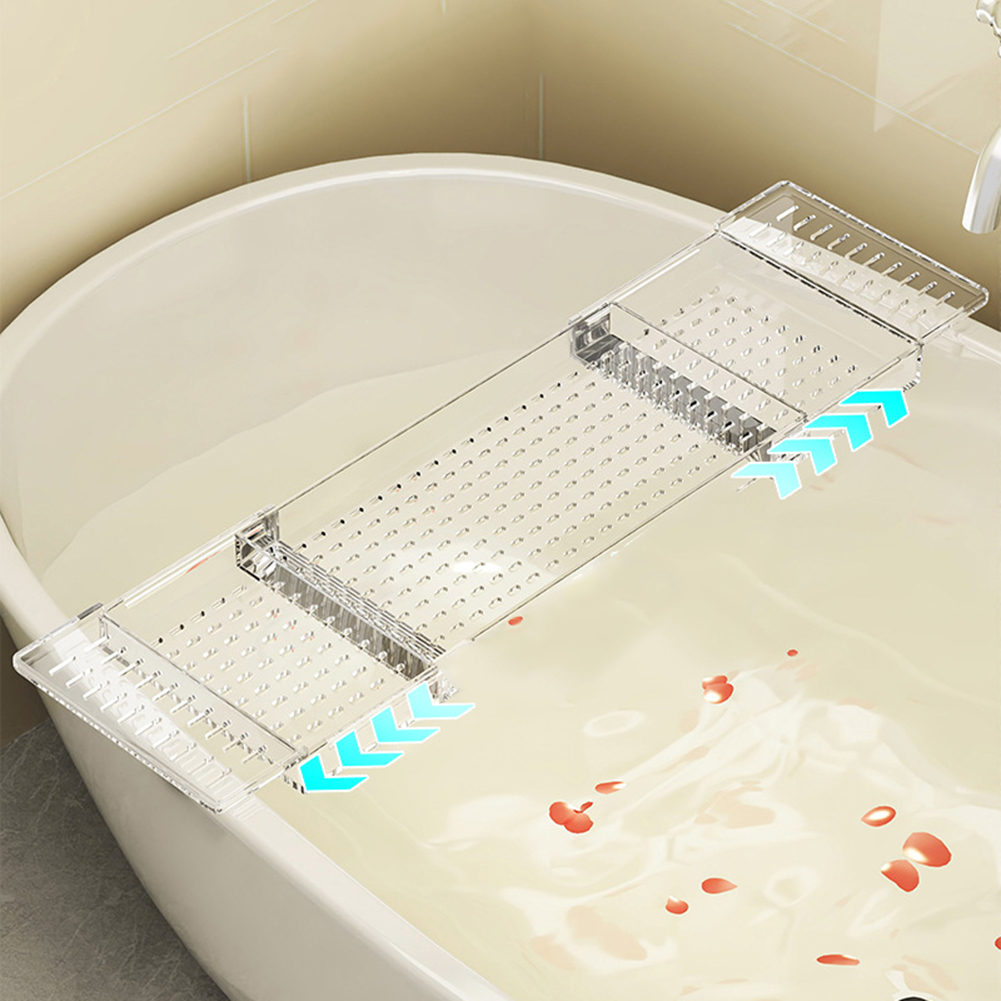 Luxury Expandable Bathtub -Cad - đánh giá và giá Bath Caddy Tray